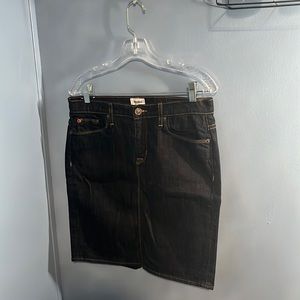 Hudson Mattie pencil jean skirt